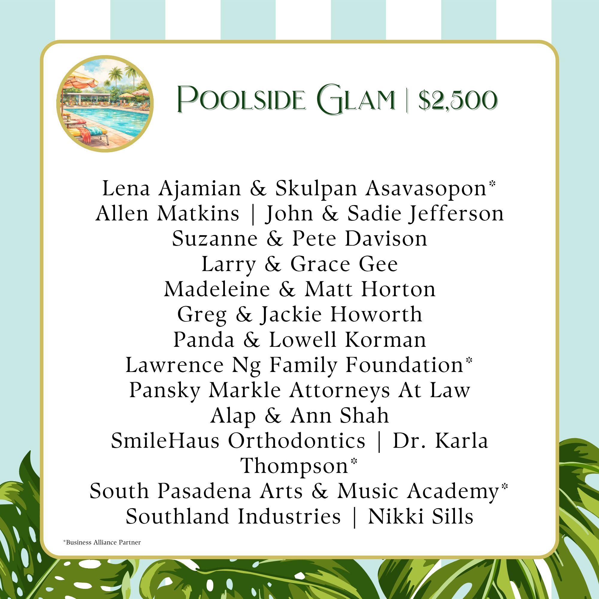 PG26 Sponsor Recognition